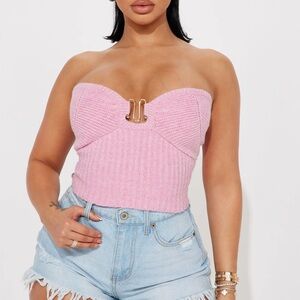 Fashion Nova pink sweater top